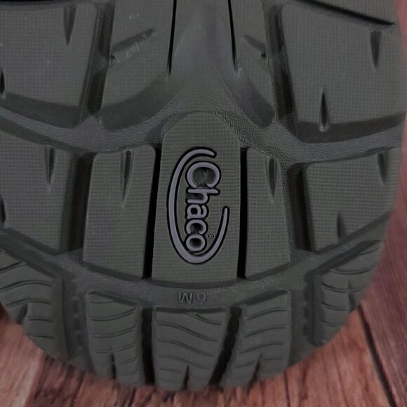 Chaco Womens Size 9 Updraft EcoTread X2 Outdoor Sandals Black Gray Waves J105182 - Picture 14 of 15